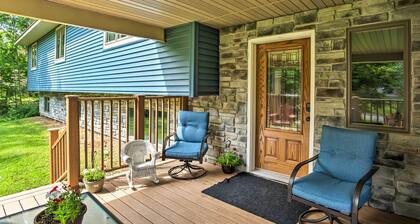 Cabin w/ Dock & Porch Across From Balsam Lake