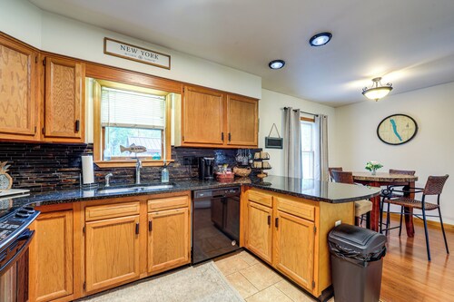 Walk to Owasco Lake: Auburn Home w/ Hot Tub