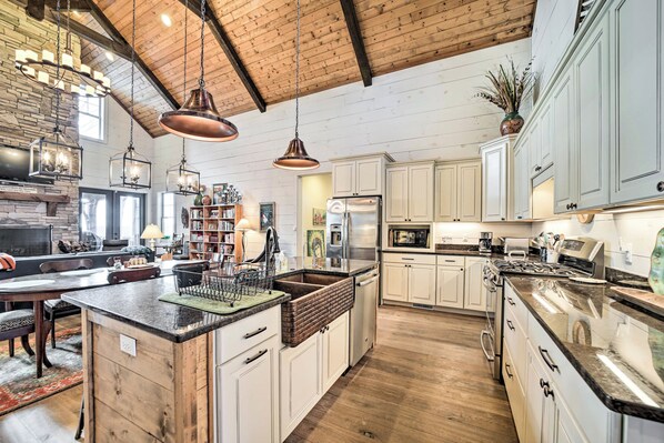 Interior - On 22 Acres: Cullowhee Craftsman Home w/ Mtn Views (Cullowhee)