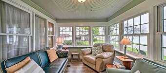 Boat & Ski: Home on Edinboro Lake w/ Grill!