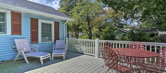 Dog-friendly Waretown Home w/ Furnished Deck!