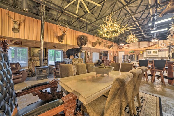 House (4 Bedrooms) | Interior - Family Leatherwood Resort Cabin w/ Fire Pit! (Dover)