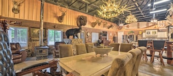 Family Leatherwood Resort Cabin w/ Fire Pit!