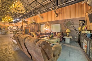 House (4 Bedrooms) | Front of property - Family Leatherwood Resort Cabin w/ Fire Pit! (Dover)