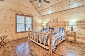 House (4 Bedrooms) | Interior - Expansive Broken Bow Cabin w/ Hot Tub & Playset! (Broken Bow)