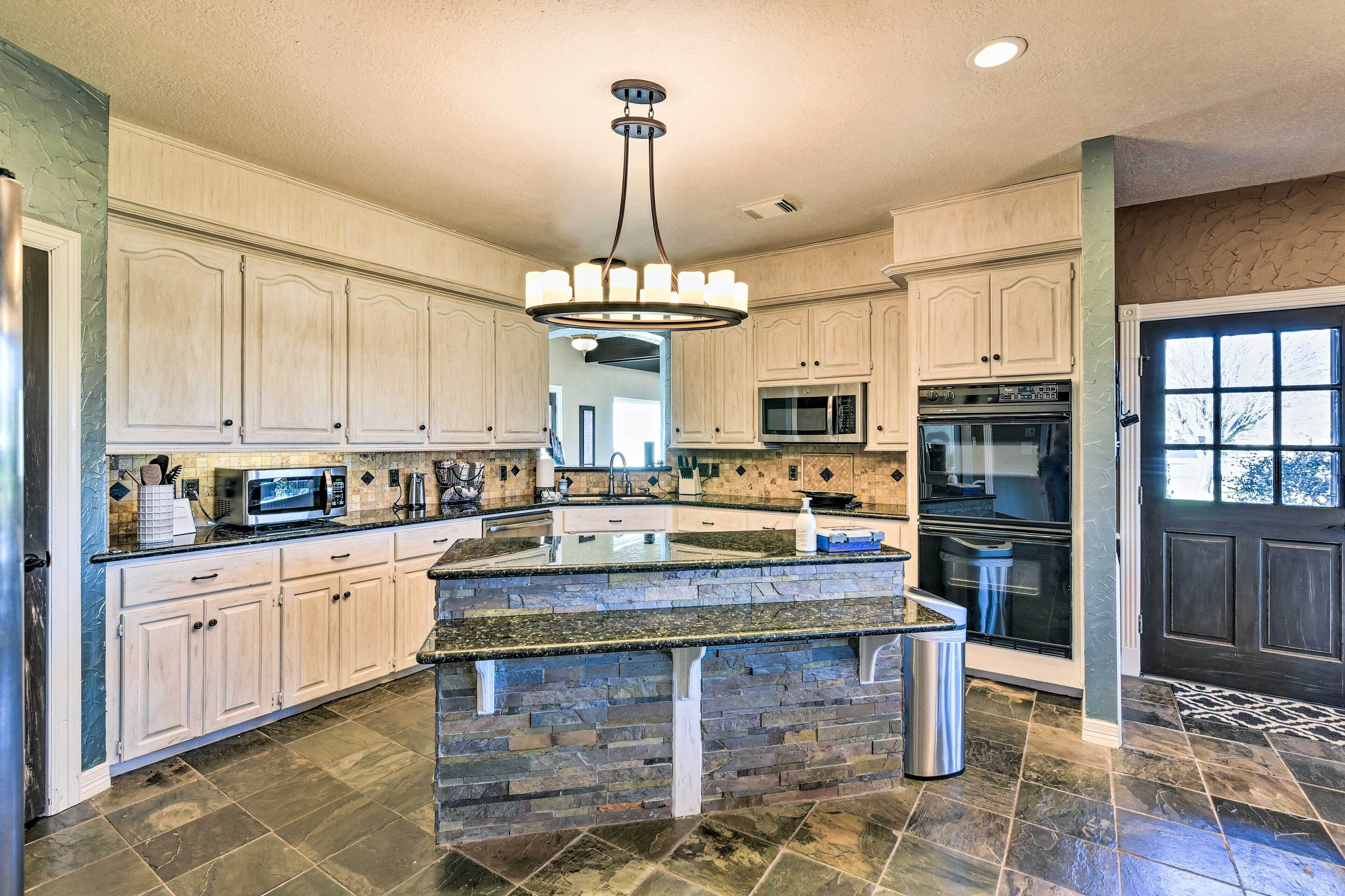 微波爐、烤箱、爐台、洗碗機