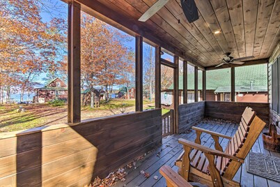 有山景的耐吉Webb Lake小屋