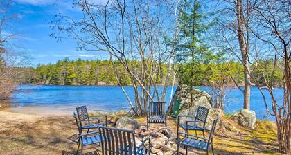 Lakefront Retreat w/ Kayaks, Grill, Fire Pit!