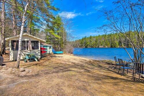Lakefront Retreat w/ Kayaks, Grill, Fire Pit!