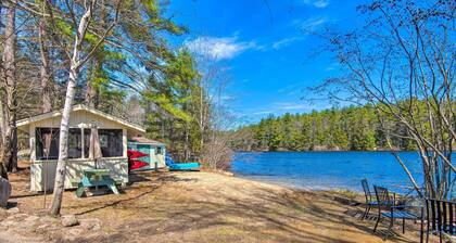 Lakefront Retreat w/ Kayaks, Grill, Fire Pit!