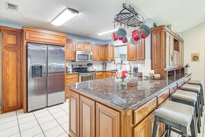 Interior - Lakefront Granbury Home w/ Dock, Decks & Hot Tub! (Granbury)