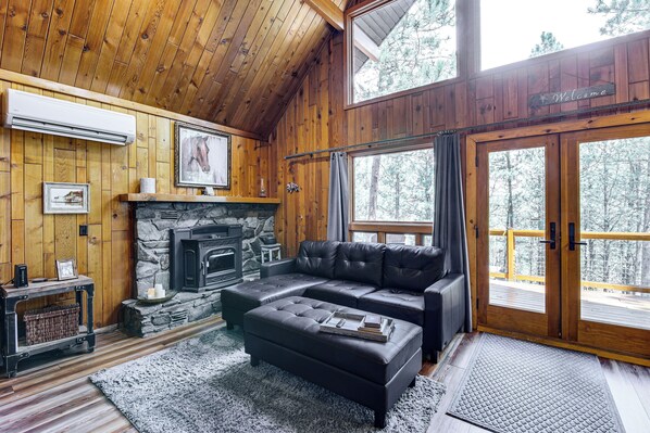 House (3 Bedrooms) | Interior - Modern Black Hills Cabin w/ Loft & Wraparound Deck (Rapid City)
