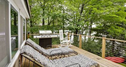 Peaceful Fisherman's Paradise w/ Deck + Fire Pit!