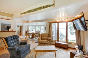 House (2 Bedrooms) | Interior - Peaceful Fisherman's Paradise w/ Deck + Fire Pit! (Winthrop)