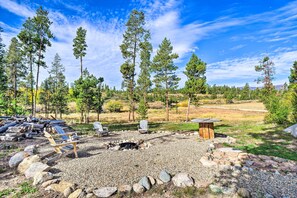 House (4 Bedrooms) | Interior - < 1 Mi to Lake Granby: Log Cabin w/ Fire Pit (Grand Lake)