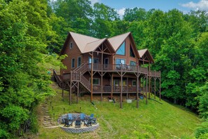 House (5 Bedrooms) | Interior - Outlaw Mountain Lodge: Fire Pit & Panoramic Views! (Brasstown)