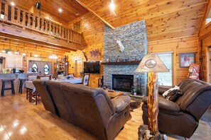 House (5 Bedrooms) | Interior - Outlaw Mountain Lodge: Fire Pit & Panoramic Views! (Brasstown)