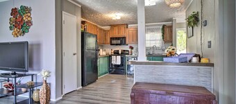 Private Yard & Fire Pit: Pet-friendly Midway Abode