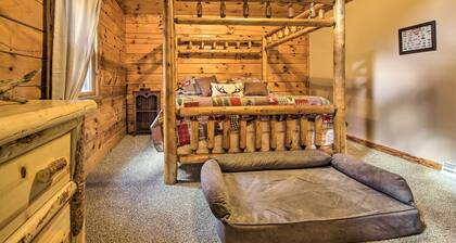 Deck w/ Private Hot Tub: Lakefront Raystown Cabin!