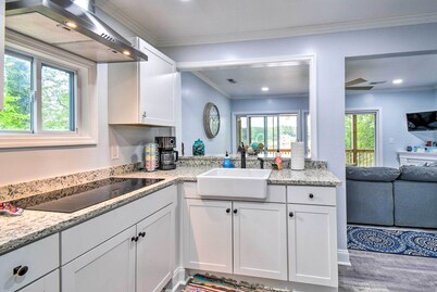 Relaxing Riverfront Cottage w/ Boat Dock!