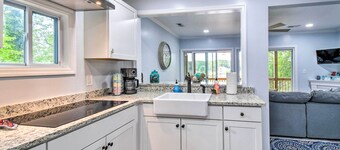 Relaxing Riverfront Cottage w/ Boat Dock!