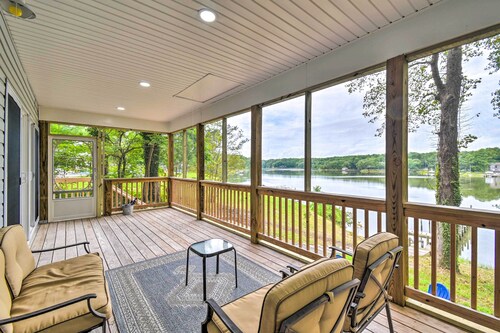 Relaxing Riverfront Cottage w/ Boat Dock!