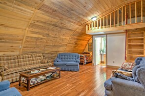 House (4 Bedrooms) | Interior - Rustic Taswell Cabin: Grill + Walk to Patoka Lake! (Taswell)