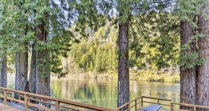 Riverfront Crescent City Home, 8 Mi to Beach!