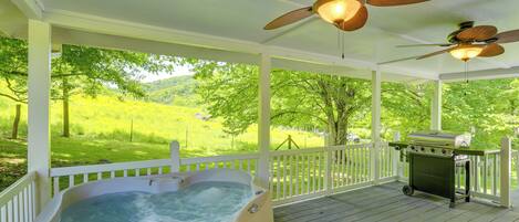 كوخ (1 Bedroom) | شرفة/رواق