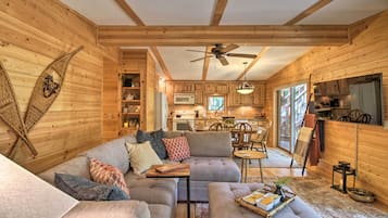 TV, fireplace, table tennis