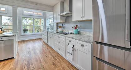 Spacious Lakefront Retreat w/ Hot Tub + Dock!