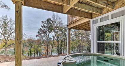 Hot Tub + Dock! Spacious Lakefront Retreat
