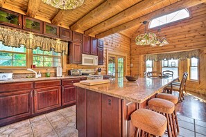 House (5 Bedrooms) | Interior - Stunning Vermont Cabin w/ Private Lake Access (Poultney)