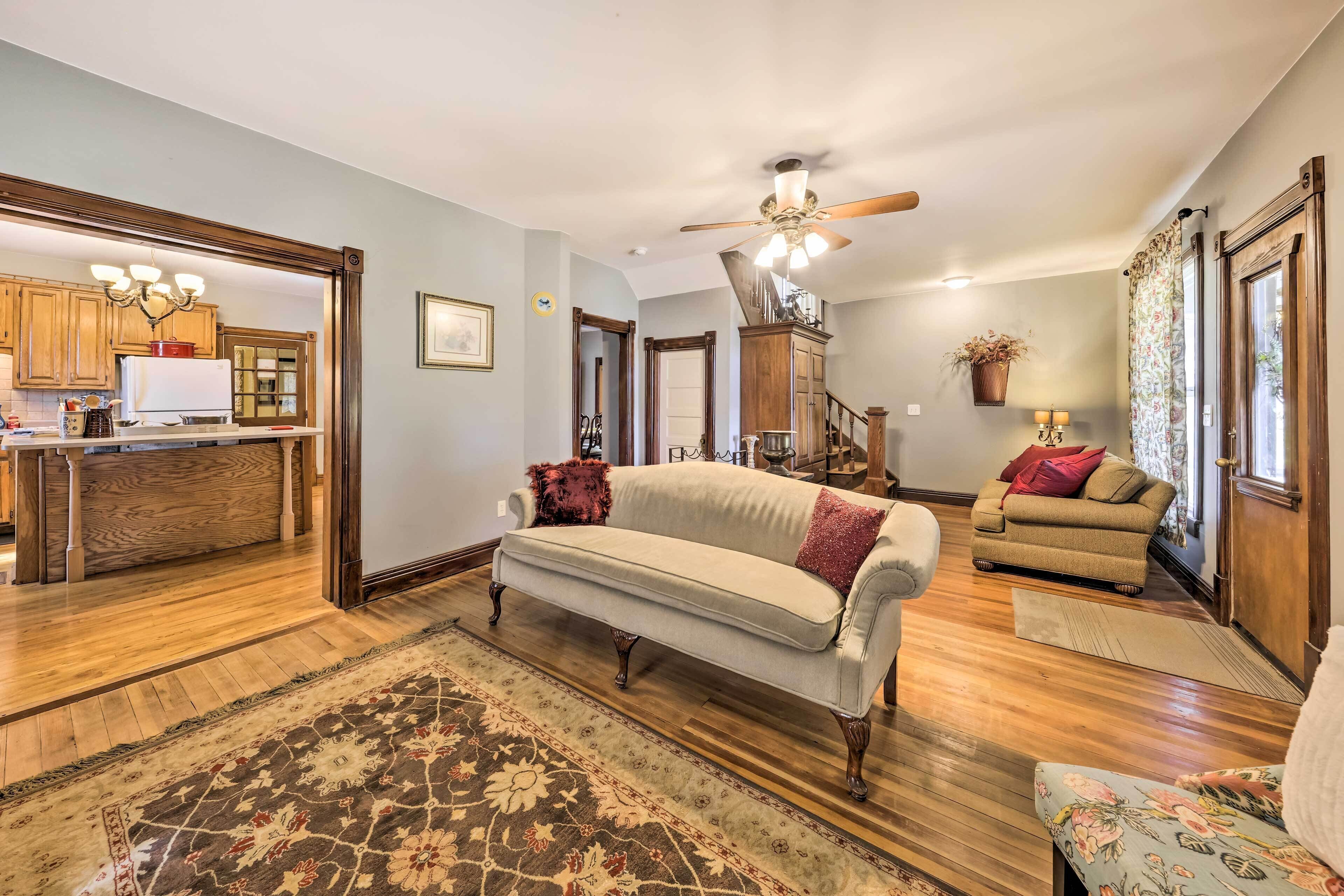 'the Farm House' w/ Deck & Historic Charm!