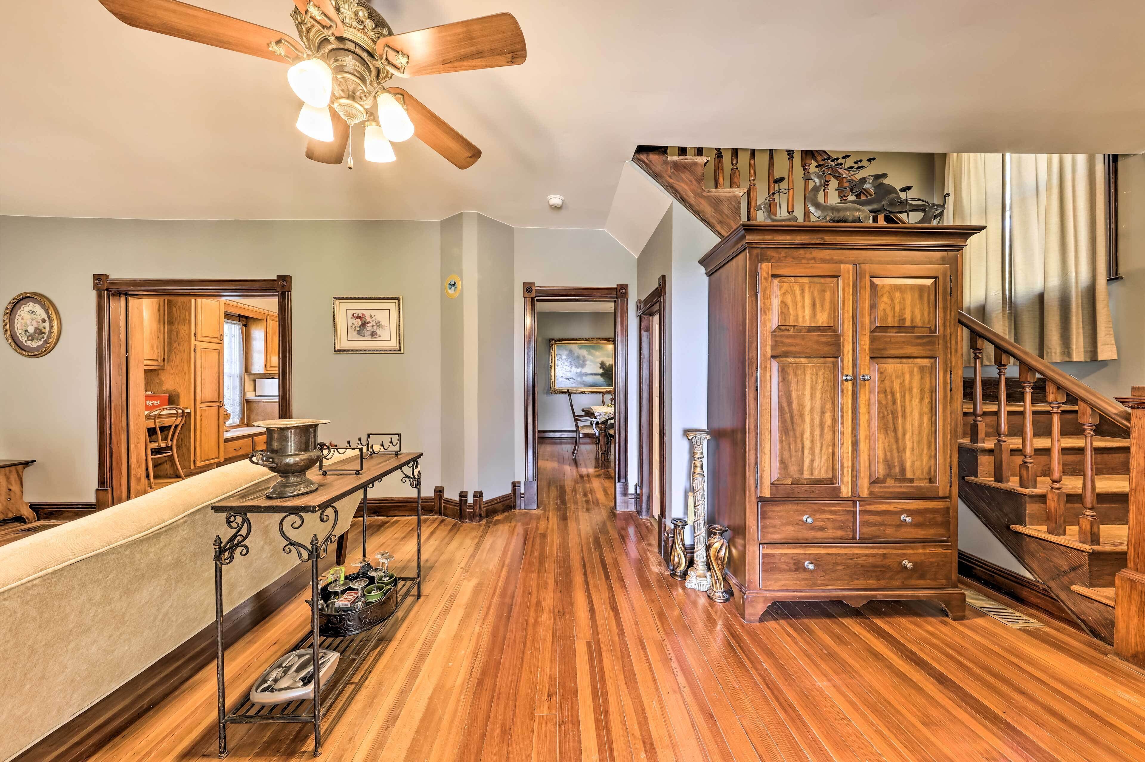 'the Farm House' w/ Deck & Historic Charm!