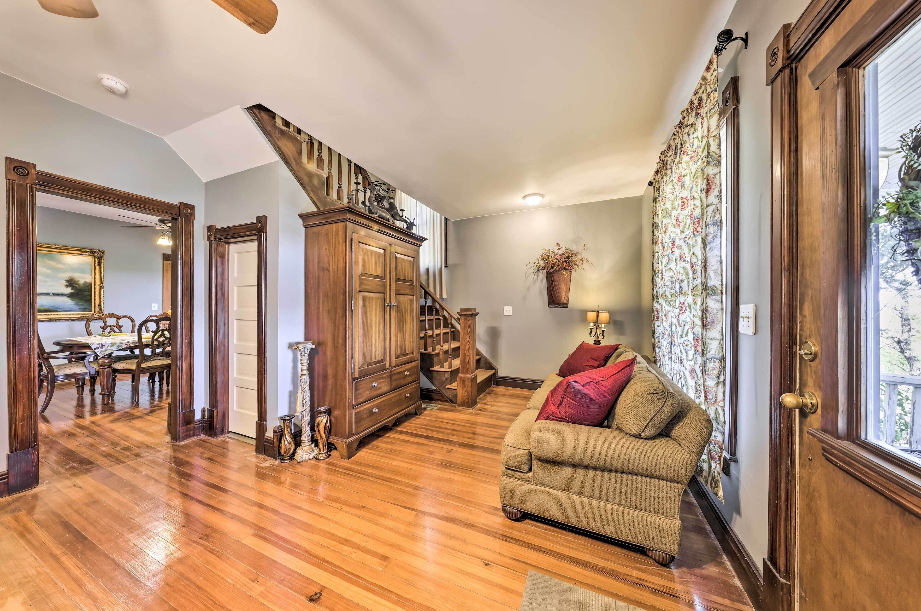 'the Farm House' w/ Deck & Historic Charm!