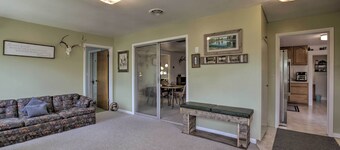 Walkable Ten Sleep House w/ Patio & Sunroom!