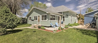 Walkable Ten Sleep House w/ Patio & Sunroom!
