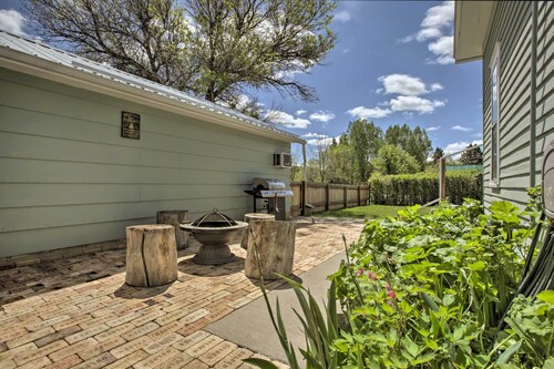 Walkable Ten Sleep House w/ Patio & Sunroom!