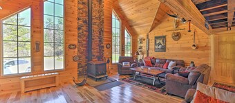 Unadilla Cabin on 50 Acres + Fire Pit & Creek
