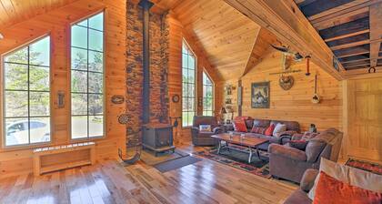 Unadilla Cabin on 50 Acres + Fire Pit & Creek