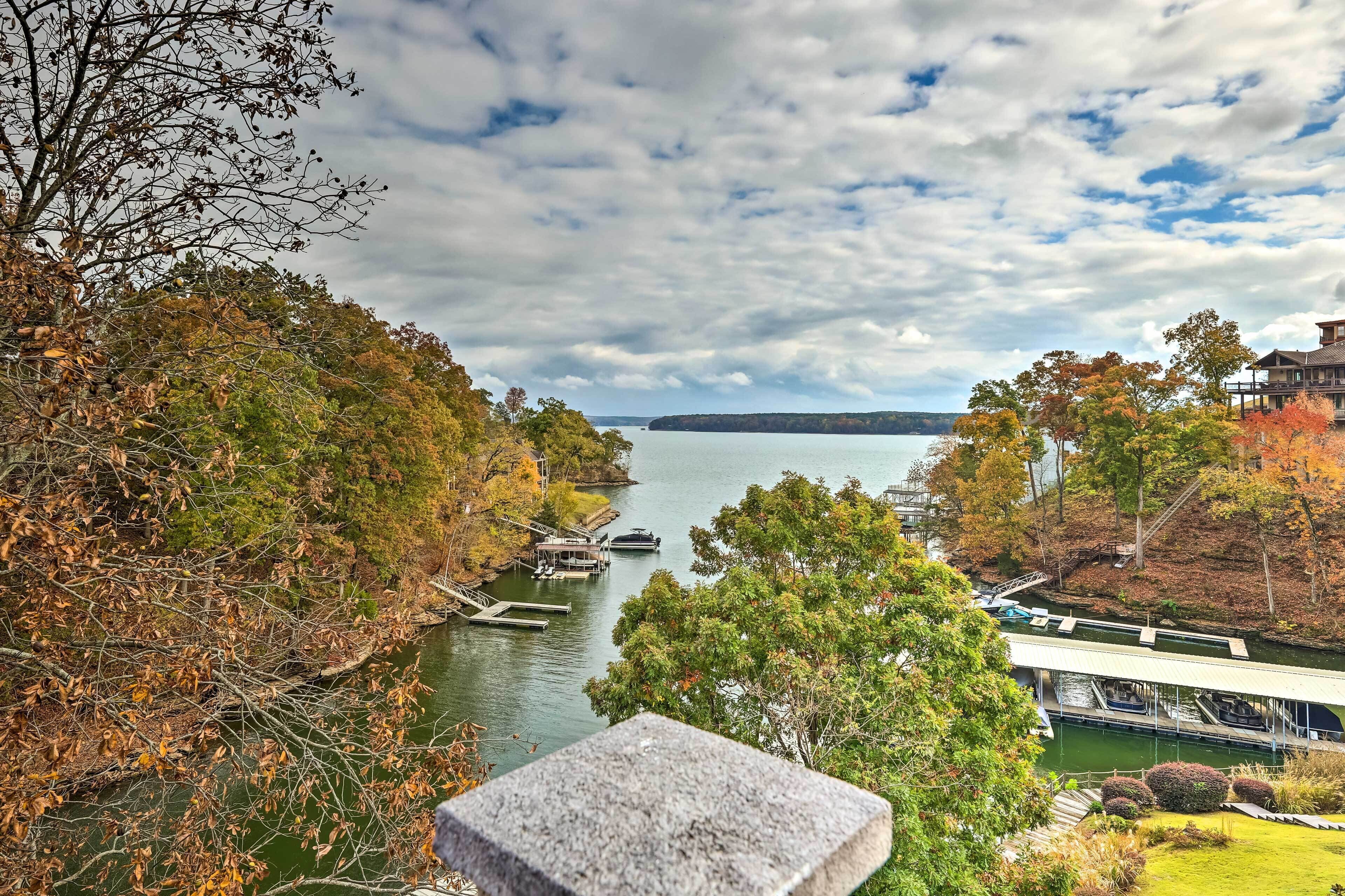 Waterfront Villa w/ Boat Slip & Lake Access