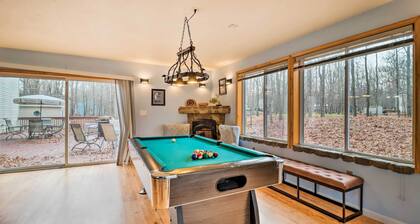 Game Room & Lake Access: Albrightsville Home!