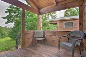 House (1 Bedroom) | Interior - Near Winter Trails! Rustic Cabin in Mill Spring (Mill Spring)