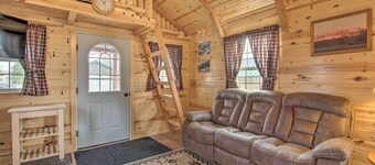 Cozy Augusta Cabin w/ Grill - Walk to Main St