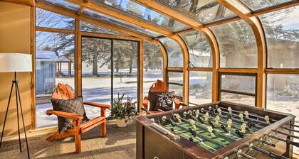 4 Season, Waterfront Houghton Lake House w/ Dock!