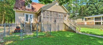 Beautiful Lakefront Retreat w/ Dock & Grill!