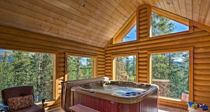 Expansive Alma Cabin w/ Hot Tub & Mountain Views!