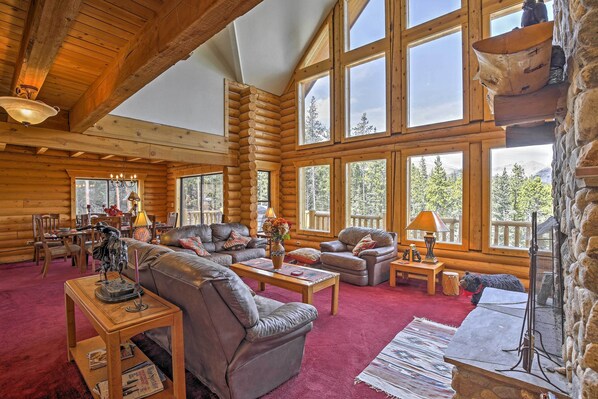 Interior - Expansive Alma Cabin w/ Hot Tub & Mountain Views! (Alma)