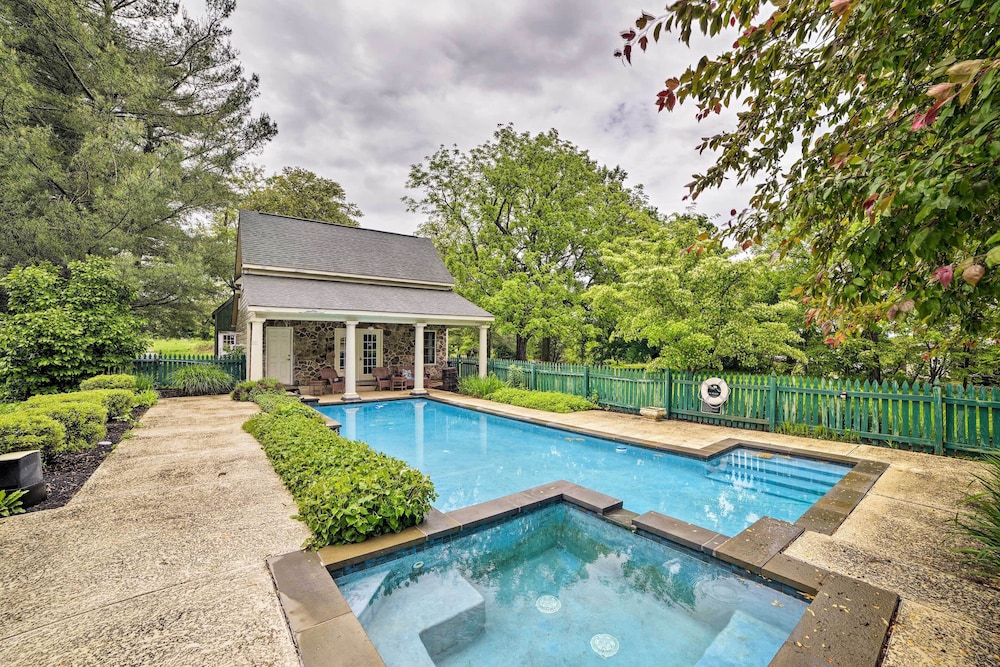 Pool, Historic Virginia Wine Country Villa w/ Pool, Yard